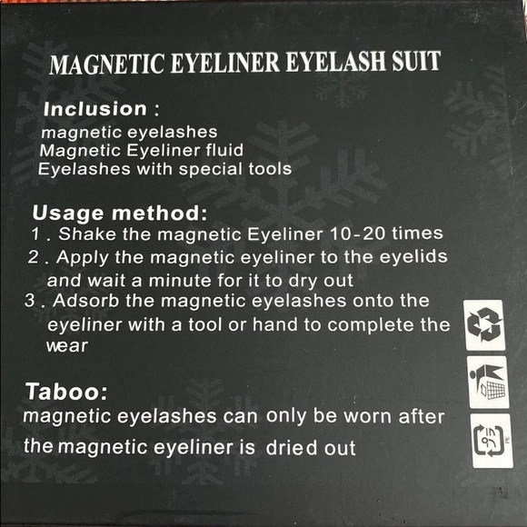 Final Sale!!!!Magnetic eyelashes - Picture 3 of 3